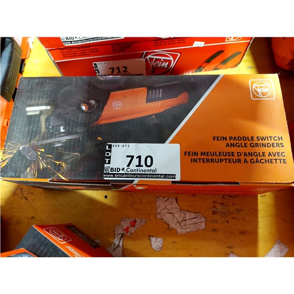 MEULEUSE D’ANGLE COMPACTE FEIN CG 10-115 PDE, 4-1/2 PO, 1 140 W
