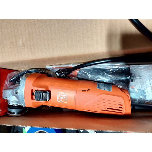 MEULEUSE D’ANGLE COMPACTE FEIN WSG 7-115, 4-1/2 PO, 760 W