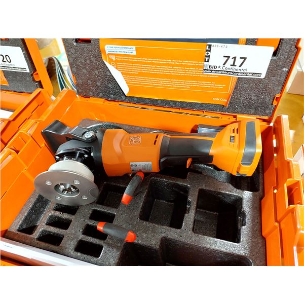 CHANFREINEUSE SANS FIL FEIN AKFH 18-5 T AS, 18 V, CHANFREIN JUSQU’À 5 MM, SANS BATTERIE