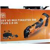 Image 1 : OUTIL MULTIFONCTION OSCILLANT SANS FIL FEIN MULTIMASTER 500 PLUS, 18 V, BATTERIE 2,0 AH