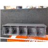 Image 1 : MODULE DE RANGEMENT À 5 BACS BASCULANTS QTB305, DONT 1 ENDOMMAGÉ