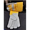 Image 1 : PAIRE DE GANTS DE TRAVAIL D’HIVER ZENITH EN CUIR FLEUR DE VACHE, GRANDEUR XL