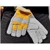 Image 1 : PAIRE DE GANTS ZENITH EN CUIR DE VACHE REFENDU DOUBLÉS, GRANDEUR 2XL