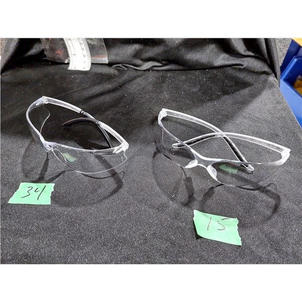 LOT DE 49 PAIRES DE LUNETTES DE SÉCURITÉ