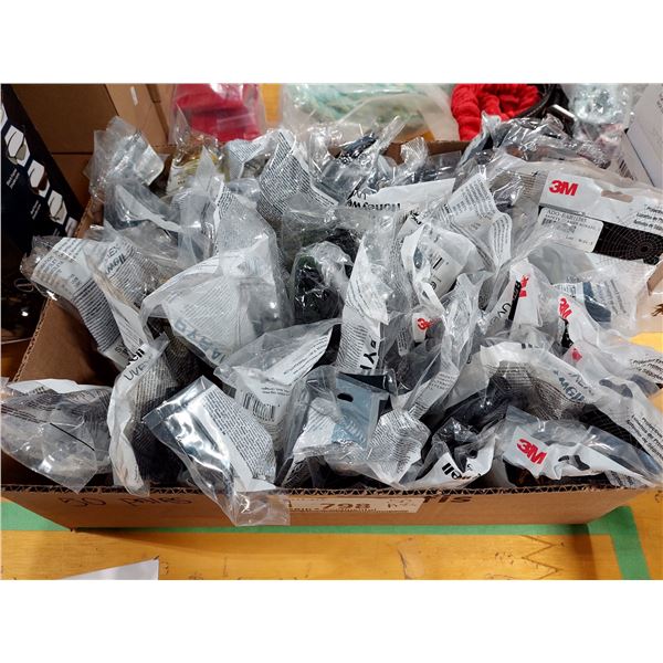 LOT DE 50 PAIRES DE LUNETTES DE SÉCURITÉ ASSORTIES