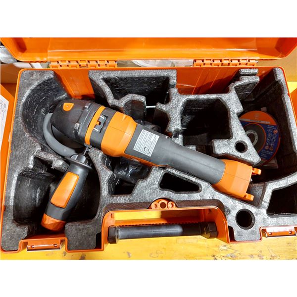 MEULEUSE D’ANGLE SANS FIL FEIN CCG 18-115 BLPD SELECT, 18 V, 4-1/2 PO, MOTEUR SANS BALAIS, 