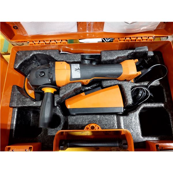 MEULEUSE D’ANGLE SANS FIL FEIN CCG 18-125 BL SELECT, 18 V, 5 PO, MOTEUR SANS BALAIS, OUTIL 