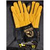 Image 1 : PAIRE DE GANTS EN CUIR BLACK STALLION, GRANDEUR MEDIUM