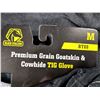 Image 2 : PAIRE DE GANTS EN CUIR BLACK STALLION, GRANDEUR MEDIUM