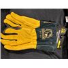 Image 1 : PAIRE DE GANTS EN CUIR BLACK STALLION, GRANDEUR LARGE