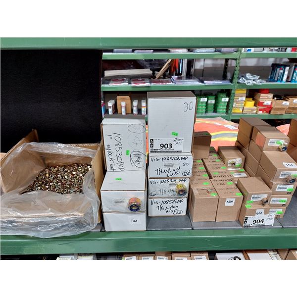 LOT DE 3400+ ÉCROUS AVEC TÉFLON
