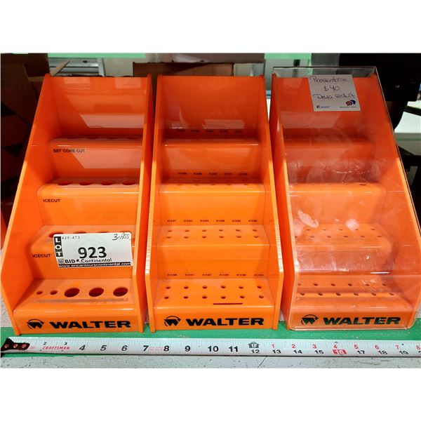 LOT DE 3 PRÉSENTOIRS WALTER ASSORTIS