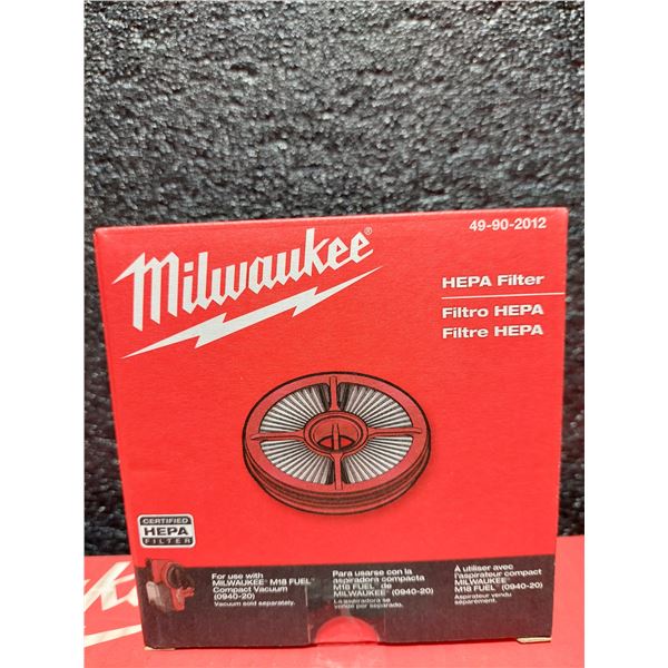 FILTRE MILWAUKEE 49-90-2012 POUR ASPIRATEUR M18 0940-20