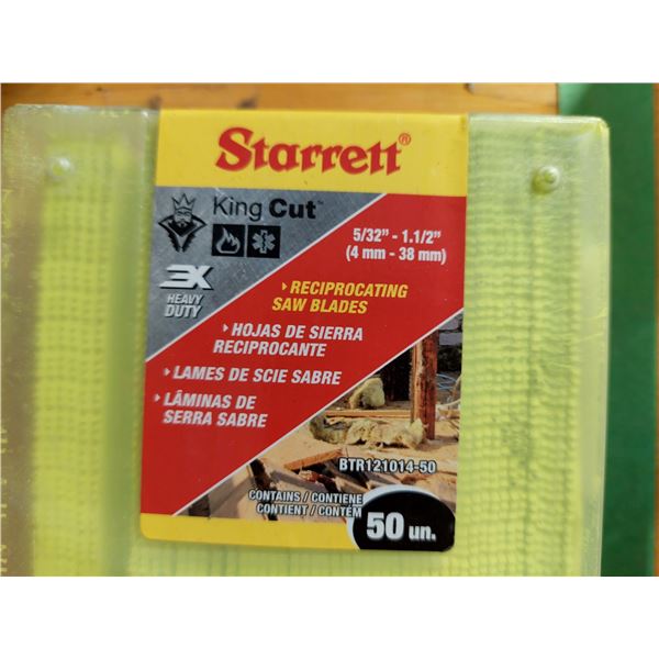 BOÎTE DE 50 LAMES DE SCIE ALTERNATIVE STARRETT 12"