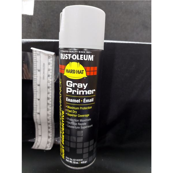 APPRÊT ÉMAIL RUST-OLEUM HARD HAT, GRIS