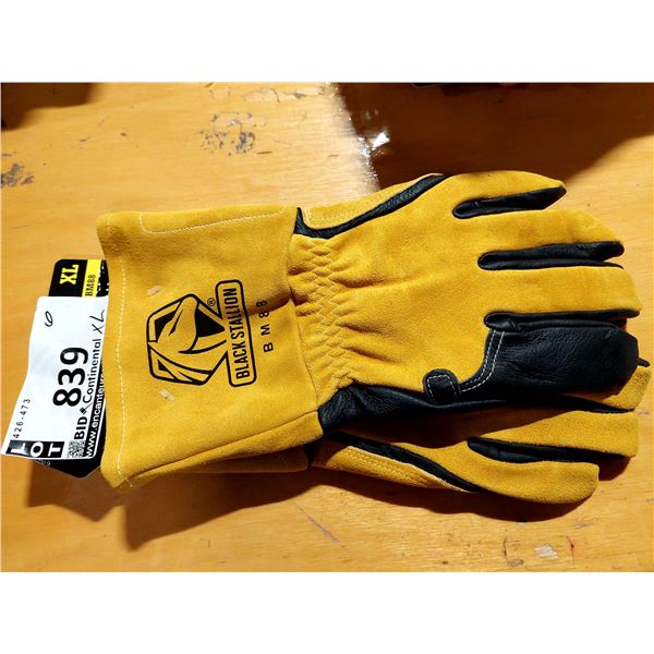GANTS TIG BLACK STALION GR. X-LARGE