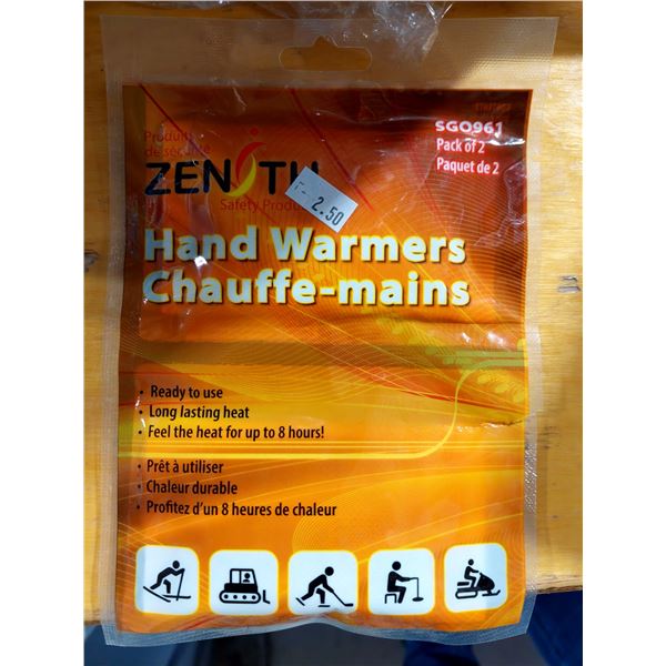 LOT DE 98 CHAUFFE MAIN ZENITH