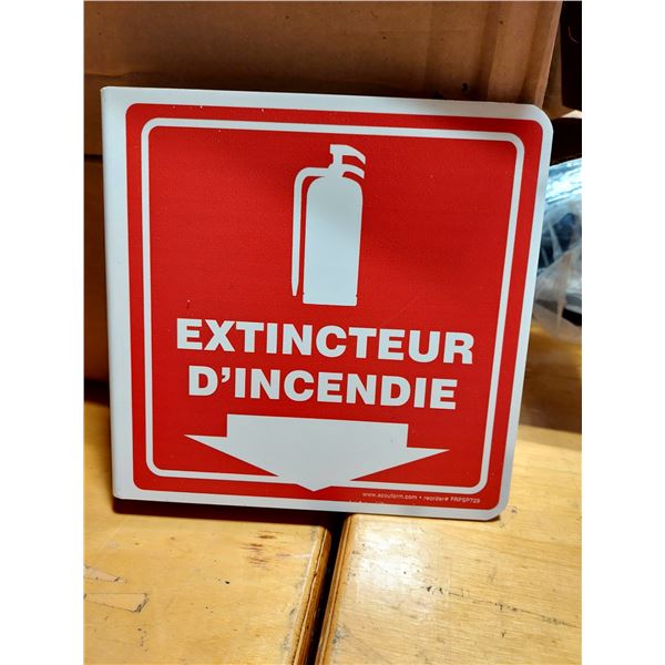ENSEIGNES POUR EXTINCTEUR