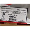 Image 2 : LOT DE 1000 + VIS À BÉTON TÊTE PLATE PRISE COMBO 3/16" X 3-1/4", EVOLUTION MSFH-316314, EVOGUARD ARG