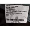 Image 3 : LOT DE 2500 VIS À BOIS TÊTE PLATE PRISE CARRÉE #2 FILET TWINFAST #8 X 3-1/2", 8350SWSZFR, ZINGUÉES