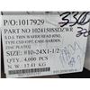 Image 3 : LOT DE 2000 + VIS AUTOPERCEUSES TÊTE GAUFRÉE MINCE PRISE CARRÉE #2 PT. #3 #10-24 X 1-1/2", 1024150SS