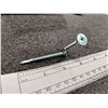 Image 1 : BOÏTE DE 1200 VIS AUTOPERCEUSES TÊTE GAUFRÉE PRISE CARRÉE #4 PT. #12-24 X 2-1/2", 1224250SSDZWR, ZIN