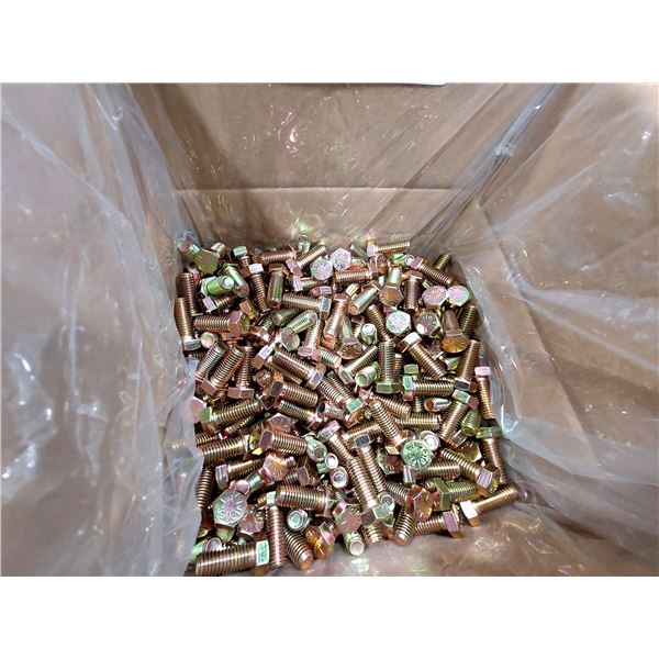 LOT DE 375 BOULONS À TÊTE HEXAGONALE GRADE 8 FILET COMPLET, 1/2-13 X 1-1/4", 50131258CSY, ZINGUÉS JA