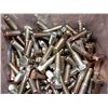 Image 1 : LOT DE 100 BOULONS À TÊTE HEXAGONALE GRADE 8, 5/8-11 X 3", 63113008CSY, ZINGUÉS JAUNE