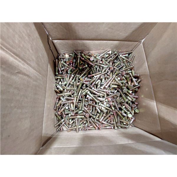 LOT DE 750 BOULONS À TÊTE HEXAGONALE GRADE 8 UNC, 5/16 X 1-3/4", HB8031201750NCZ, ZINGUÉS JAUNE