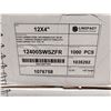 Image 3 : BOÏTE DE 1000 VIS TÊTE PLATE 80° PRISE CARRÉE #3, FILET DOUBLE TWINFAST 2/3, #12 X 4", 12400SWSZFR, 