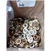 Image 1 : LOT DE 800 RONDELLES PLATES DURCIES F436-1, 3/4", 758SAY, LINDFAST, ZINGUÉES JAUNE