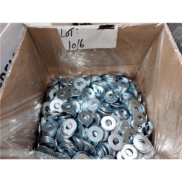 LOT DE 40 LBS RONDELLES PLATES USS, 1/2", 50SUSZ, LINDFAST, ZINGUÉES