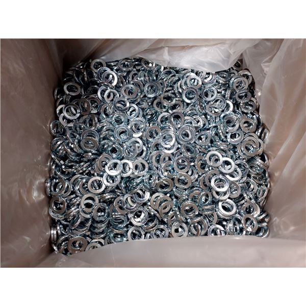 BOÏTE DE 2500 RONDELLES DE BLOCAGE RÉGULIÈRES, 1/2", 50SLWZME, LINDFAST, ZINGUÉES
