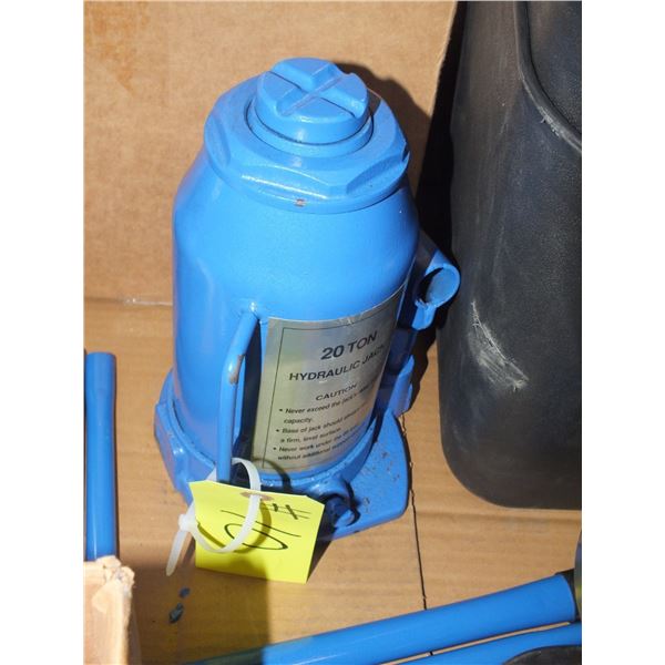 20 Ton Hydraulic Bottle Jack w/ handle