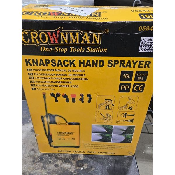 Crownman 16 Litre Knapsack Sprayer