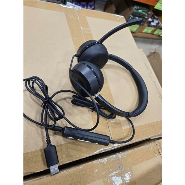 Usb Wired Headset w/ Mic