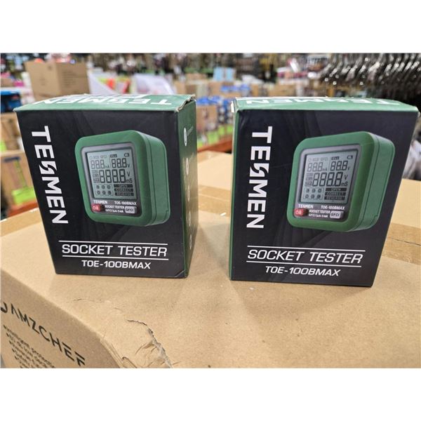 Two Tesman Socket Testers