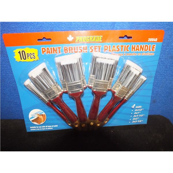 10pc Paint Brush Set