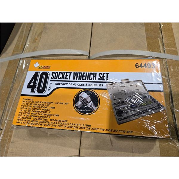 Prograde 40pc Socket Wrench Set