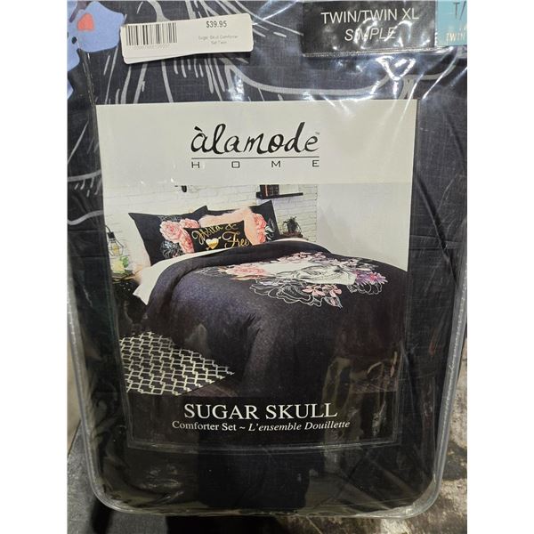 Twin Sugar Skull Comforter