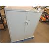 Image 3 : Two 2 Door Metal Cabinets