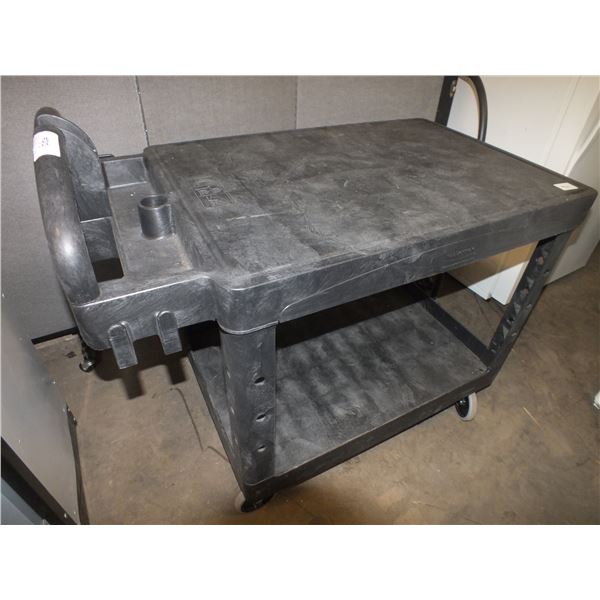 Heavy Duty Plastic Cart On Wheels