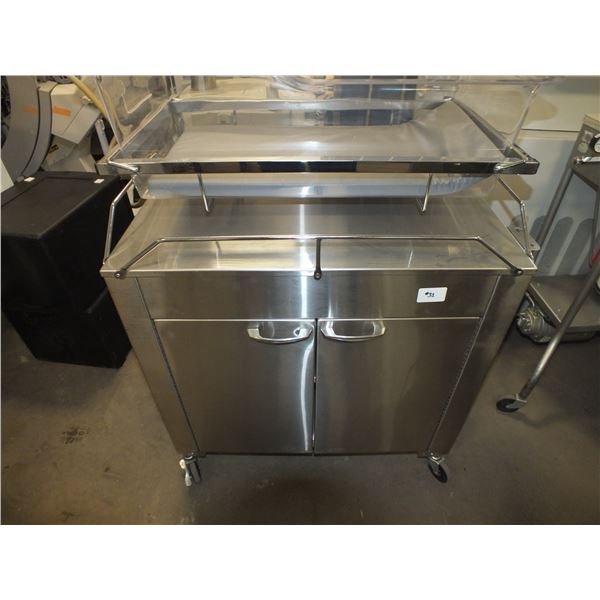 Stainless Steel Bassinet Cart