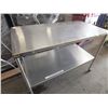 Image 1 : Stainless Steel Table On Wheels