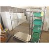 Image 1 : Stainless Steel Storage Rack On Wheels