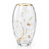 Image 2 : Glass Vase with White and Gold Floral Design, Shot Glasses and Crystal Pitcher Set