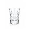 Image 4 : Glass Vase with White and Gold Floral Design, Shot Glasses and Crystal Pitcher Set
