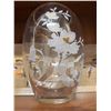 Image 5 : Glass Vase with White and Gold Floral Design, Shot Glasses and Crystal Pitcher Set