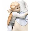 Image 2 : Lladro Porcelain Figurine Girl, Boy and Goose Handcrafted Spain