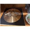 Image 2 : Horse Head Wall Plaques with Metal Roundels on Black Backgrounds